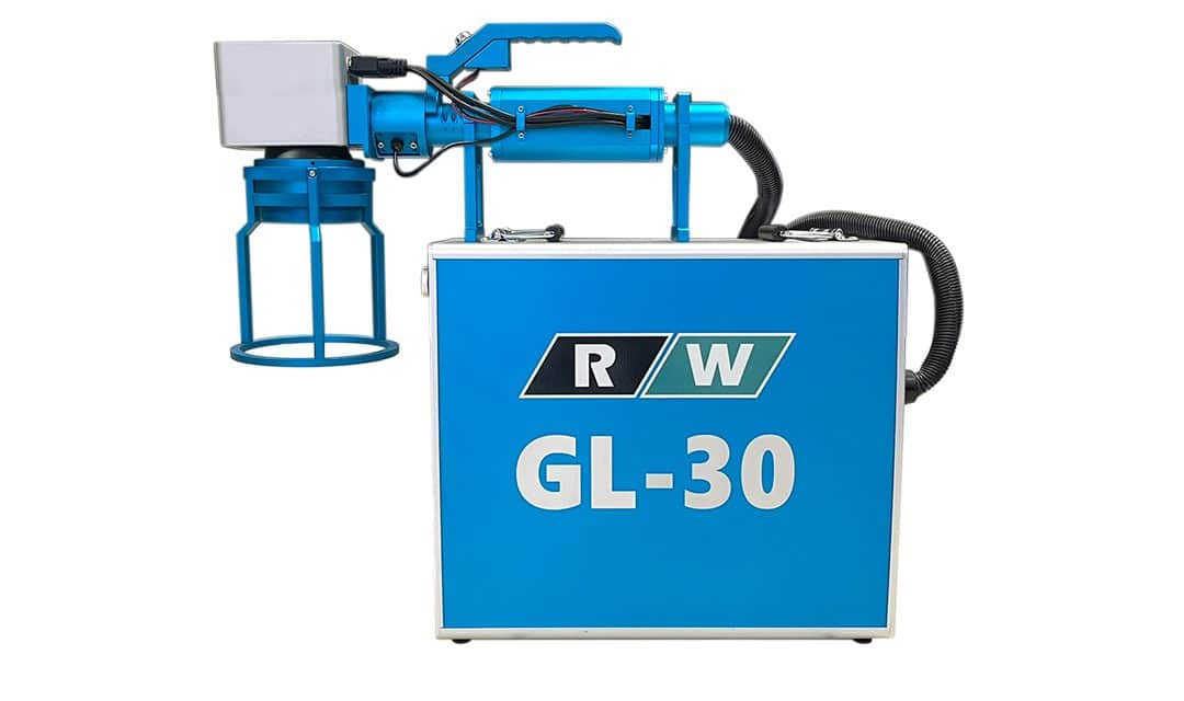 Graveuse laser GL-30 vue de côté