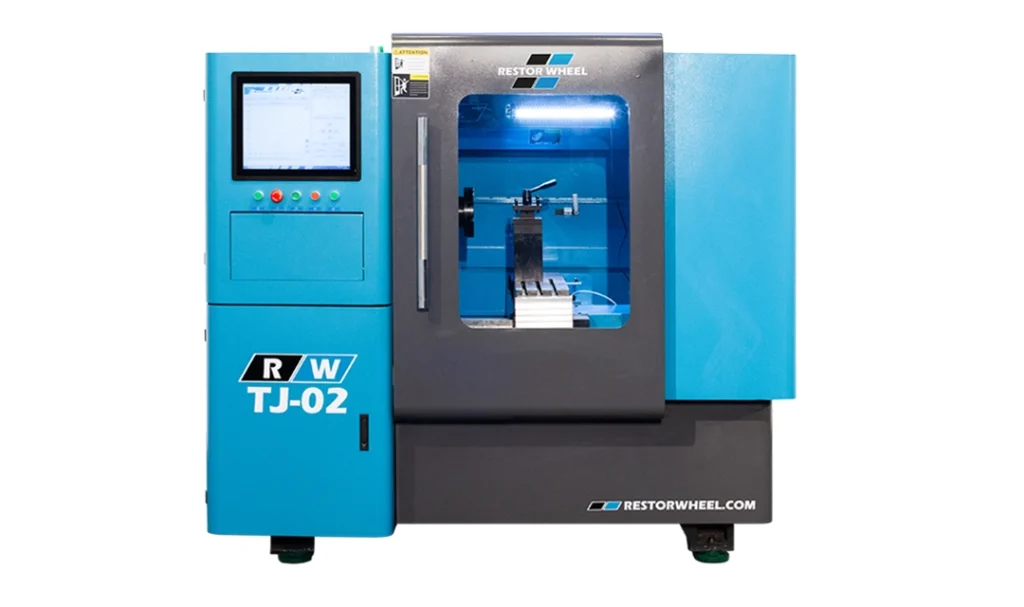 Tour à jantes TJ-02 – machine de rectification de jantes en alliage