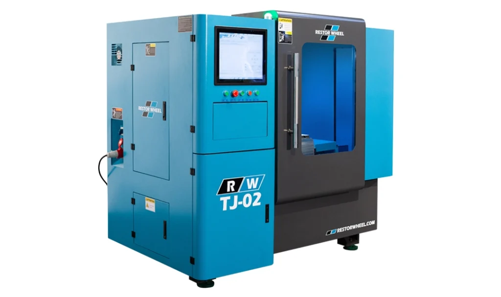 Tour à jantes numérique TJ-02 avec écran tactile intégré