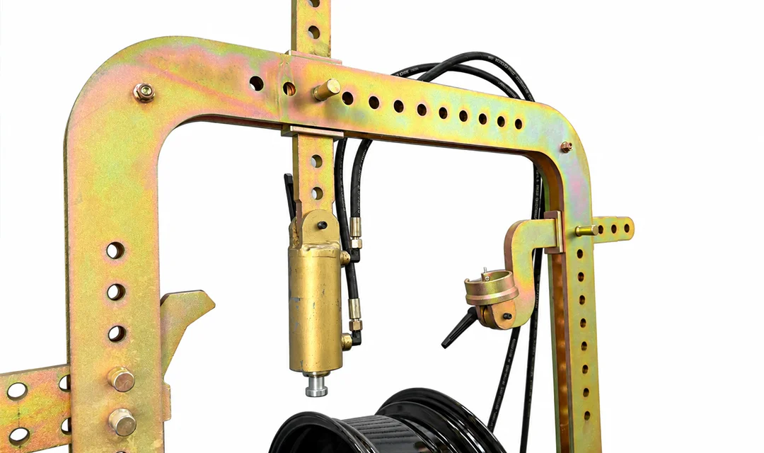 Arche robuste de la machine à dévoiler les jantes RJ-32